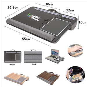 Laptop Lap Desk Built in Mouse Pad